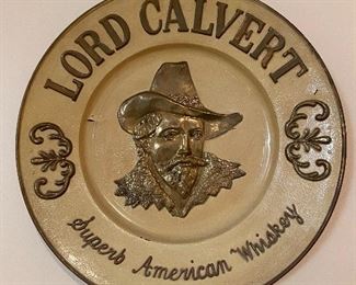 Lord Calvert Whiskey Plate 
