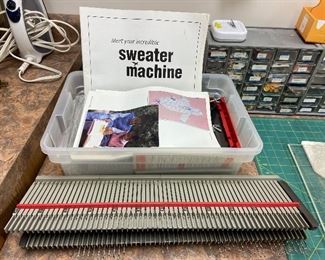 Sweater machine