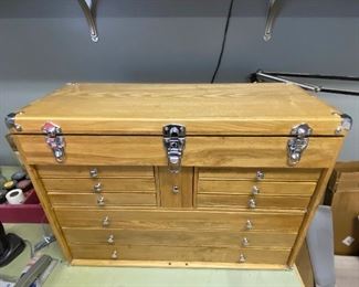 Wooden Tool Chest