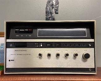 VTG Panasonic Stereo Cassette Radio with 2 speakers