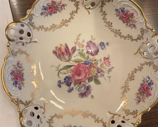 Rosenthal floral dish