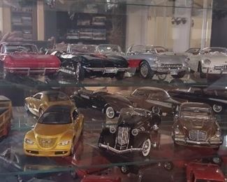 Metal Car Model Collection; Danbury, 1:24 scale, most  discontinued.  