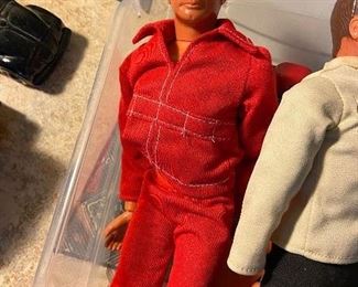 Vintage Six Millionaire Dollar Man Action figures