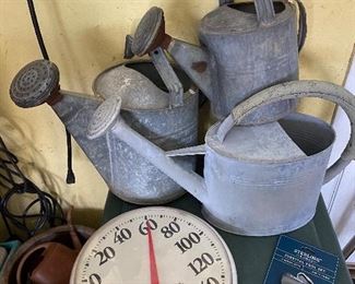 watering cans