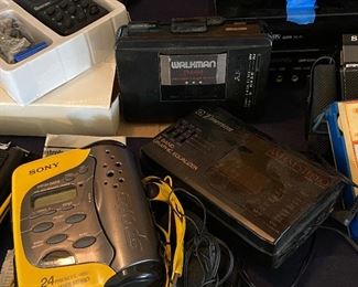 Vintage Walkman's
