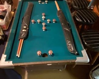 Bumper Pool Table