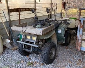 Yamaha Bear Trail Four Wheeler Available for Pre Sale   Is In working order.