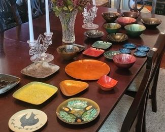 Enameled Copper Dishes