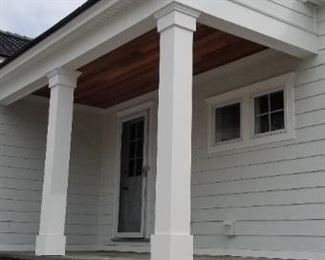 Pretty pillars - plenty of Azek sold by the foot