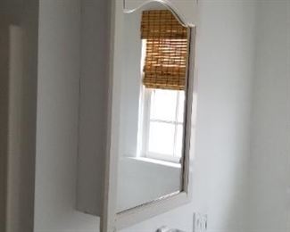 Vintage vanity & medicine cabinet