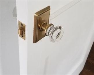 Door detail - all interior doors have been updated