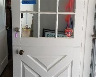 Dutch door exterior