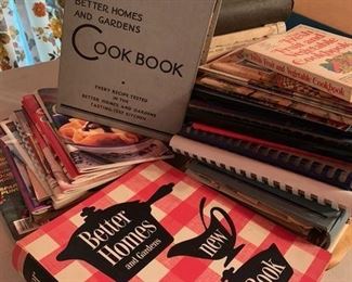 Assorted cookbooks