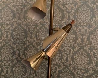 Mid Century pole lamp