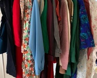 Lots of vintage clothes 