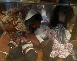 Selection of Cloth African American Dolls