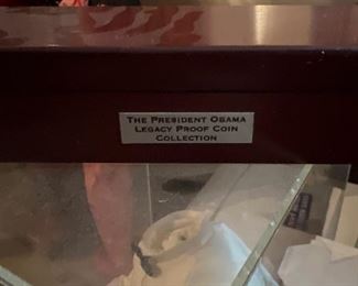 Sterling Obama Proof Coins