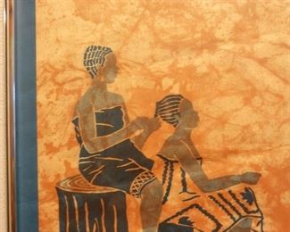 Braiding Hair African AMerican Art