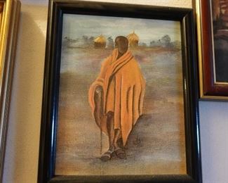 African American Art Framed