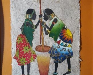 Making butter framed