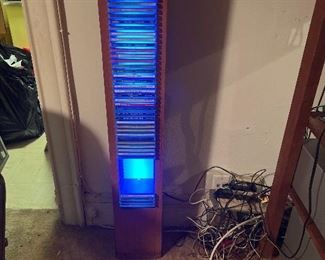 Cool lighted CD holder