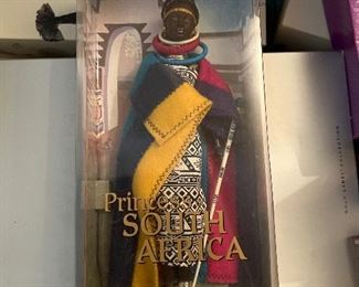 Princess of South Africa Barbie 2002