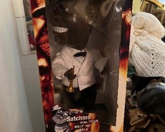 Louis Armstrong Singing doll 2092