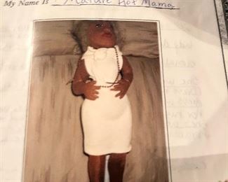 Mature Hot Mama Doll Artist Unknown