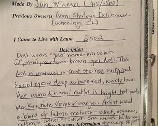 Grace Doll by Jan Mclean