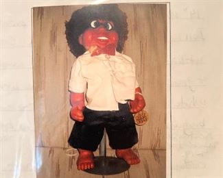 Baby Horace Naber Baby All wood carved doll Wildwood