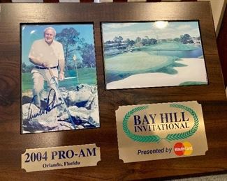 Autographed by Arnold Palmer