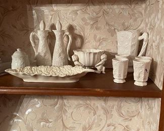 Vintage porcelain serving ware