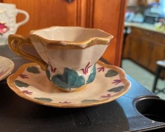 Antique cappuccino cup