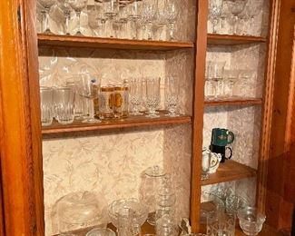 Lots of vintage crystal and princess house crystal 
