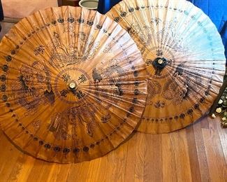 Oriental parasols