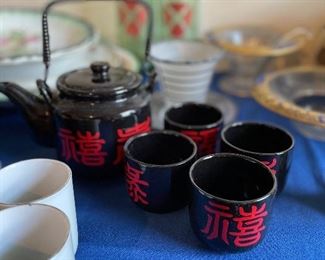 Vintage  Japanese Tea Set