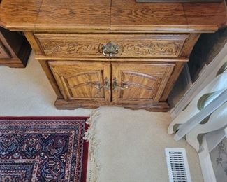 Serving Cabinet by American Drew 40"W closed [64"W open] x 181/2 " D x 32" H