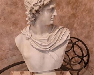 Plaster bust