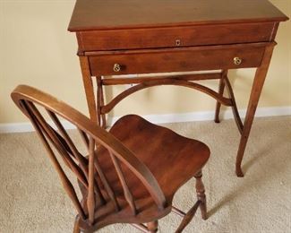 Beautiful antique writing desk. 29" W x 17" D x 32 1/2" H
