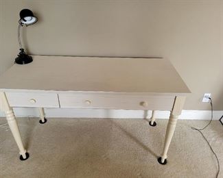Off white desk 54" W x 31" H