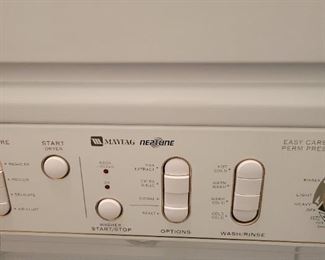 Maytag Neptune stacked washer and dryer