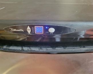 Danby silhouette  mini refrigerator 20 3/4" W x 20 3/4" D x 33 1/2" H