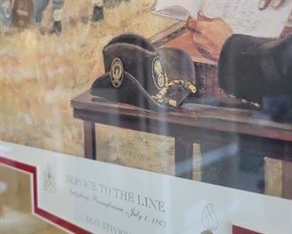 Don Stivers "Service To The Line" print 1999