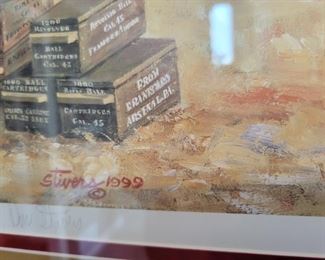 Don Stivers "Service To The Line" print 1999