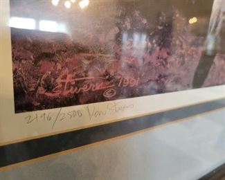 Don Stivers "Silent Tribute" print 1991