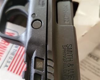 Smith and Wesson M&P 380 Shield EZ #NDN6893