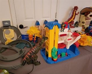 Toys! Variety of toys including Fischer Price, Kung Zhu, and more!
