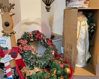 Large variety of Christmas decor