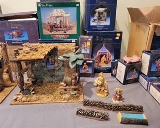 Fontanini and Trim A Home nativity village