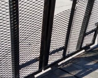 The 16-foot utility trailer has a 10-inch hole in the ramp and the wheel is broken on the  trailer jack  and the tailgate is slightly bent.